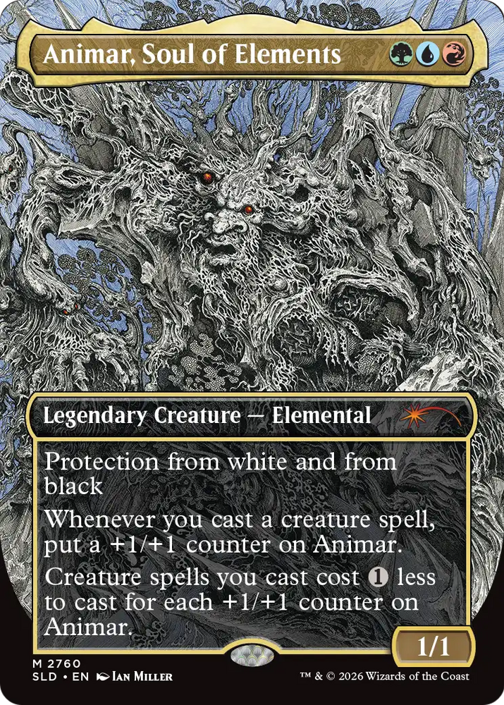 Animar, Soul of Elements (2760) [Secret Lair Drop Series] Magic: The Gathering