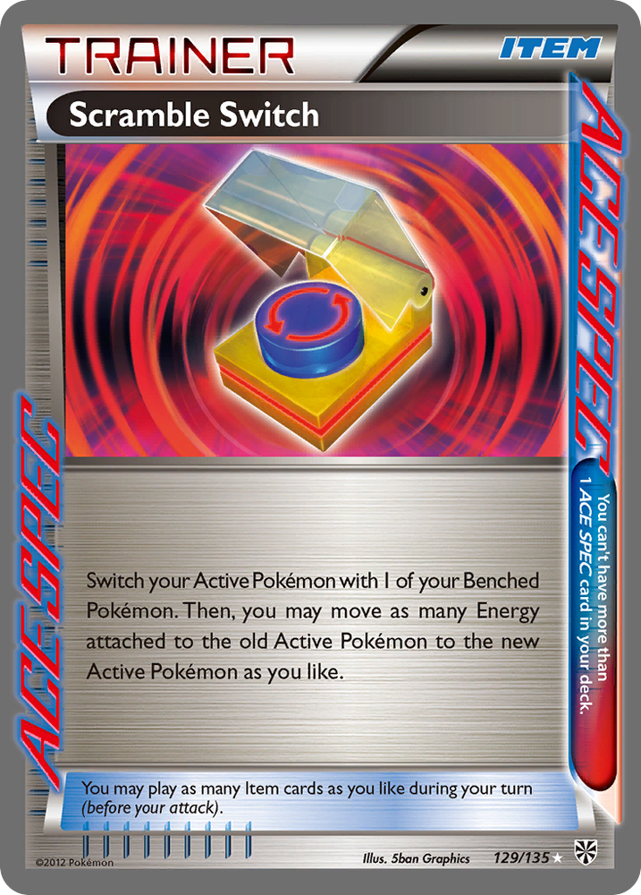 Scramble Switch (129/135) [Black & White: Plasma Storm] Pokémon