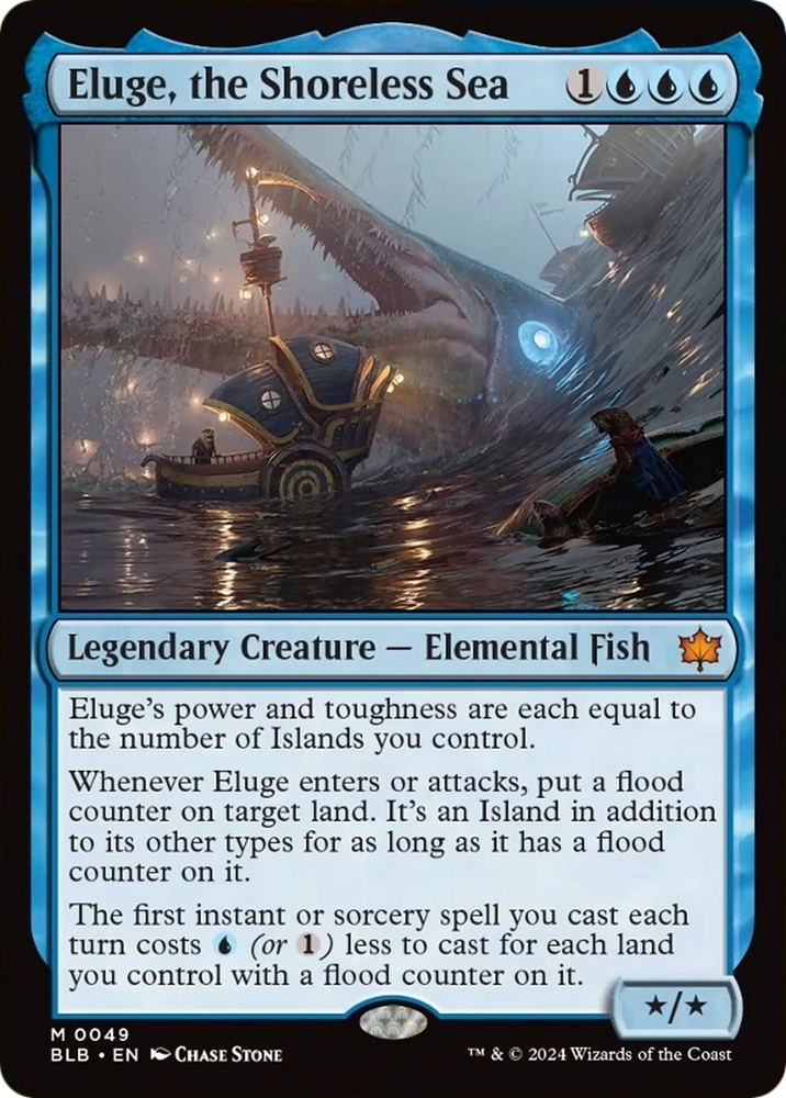 Eluge, the Shoreless Sea [Bloomburrow] Magic: The Gathering