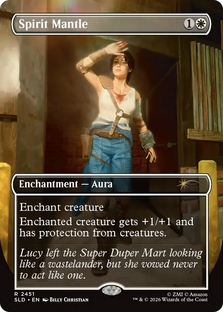 Spirit Mantle [Secret Lair Drop Series] Magic: The Gathering