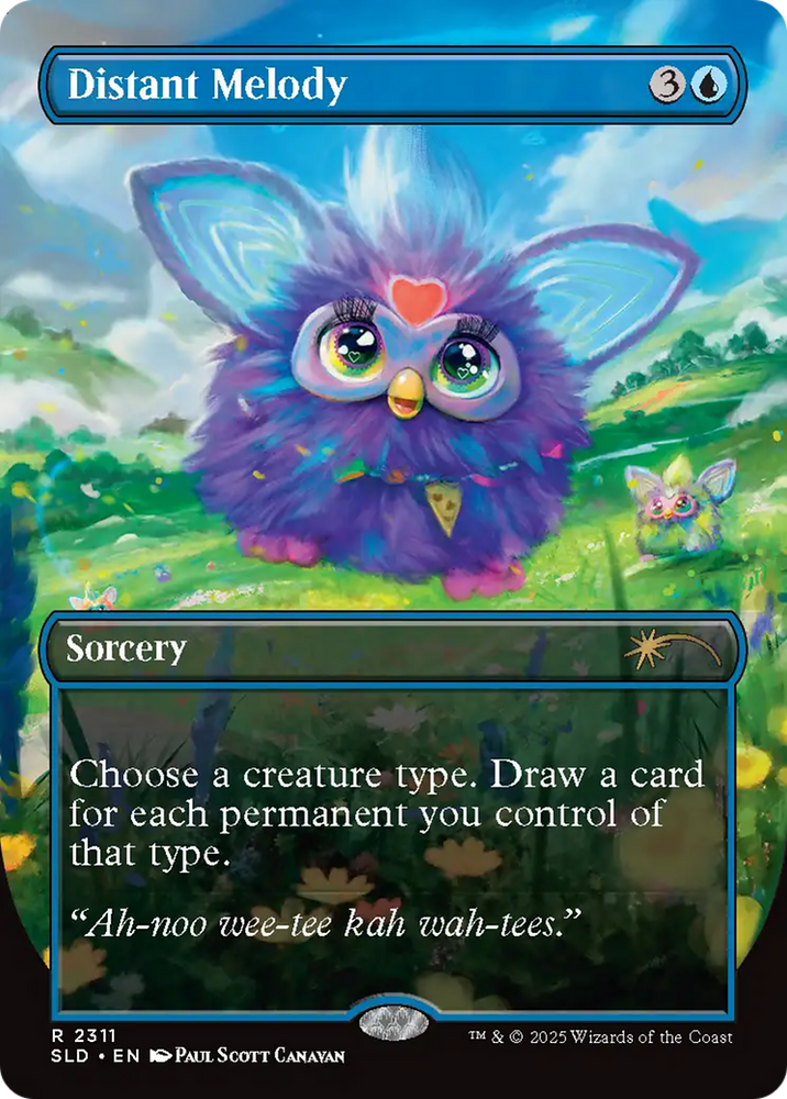 Distant Melody (2311) [Secret Lair Drop Series] Magic: The Gathering