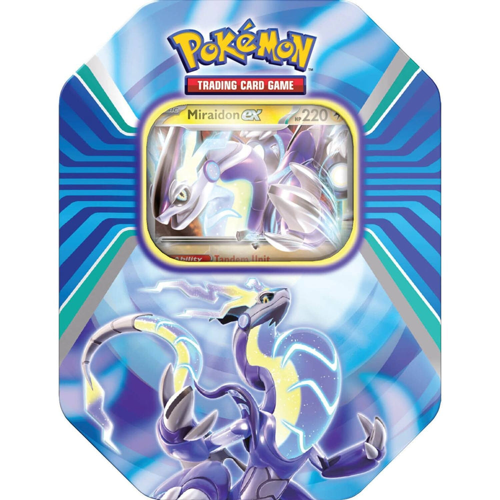 Paldea Legends Tins (Miraidon ex) (International Version) Pokémon