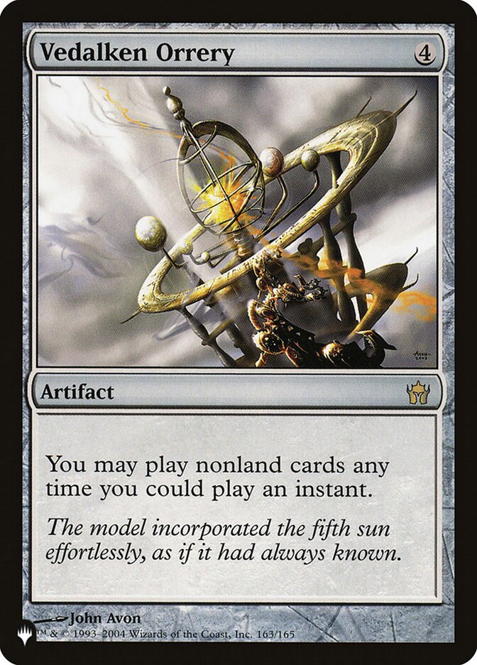 Vedalken Orrery [The List] Magic: The Gathering