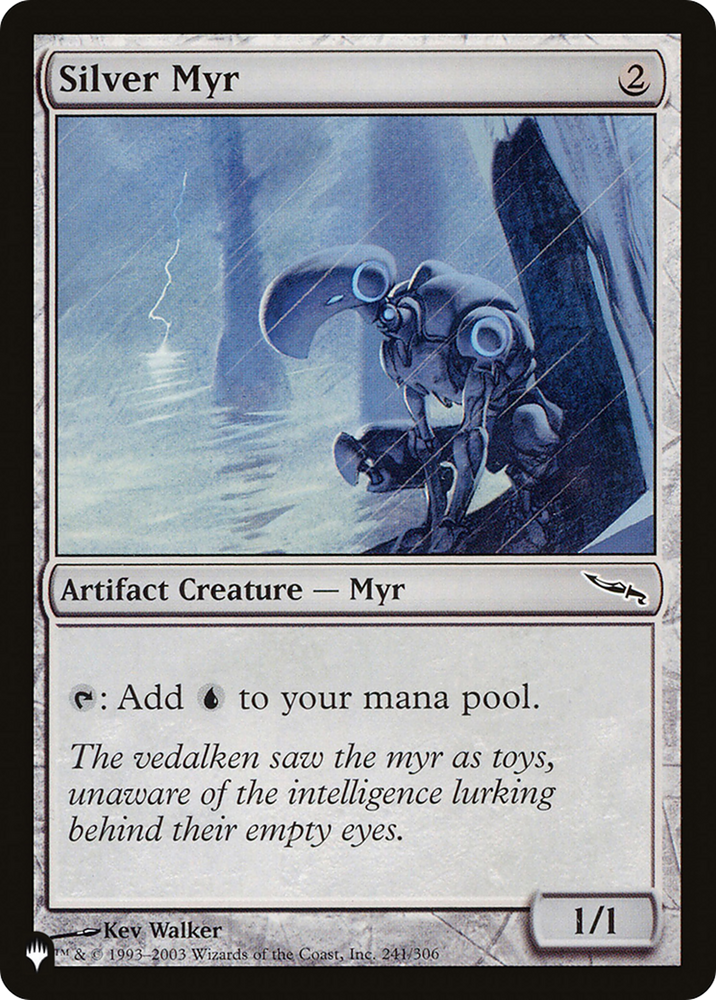 Silver Myr [The List] Magic: The Gathering