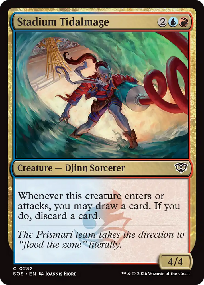 Stadium Tidalmage [Secrets of Strixhaven] Magic: The Gathering