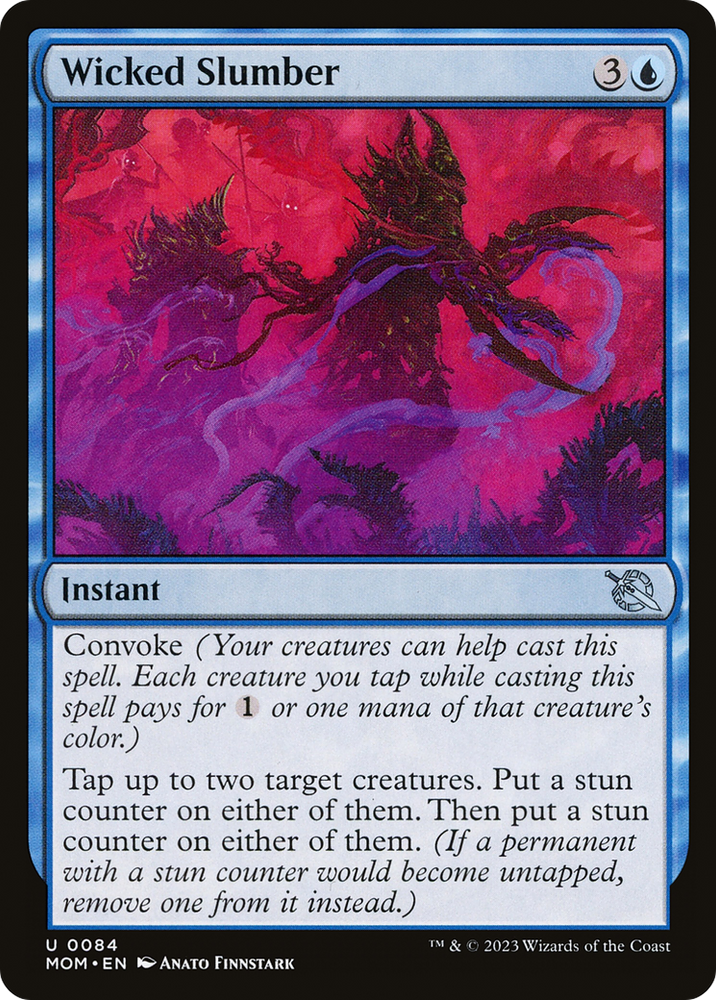 Wicked Slumber [March of the Machine] Magic: The Gathering