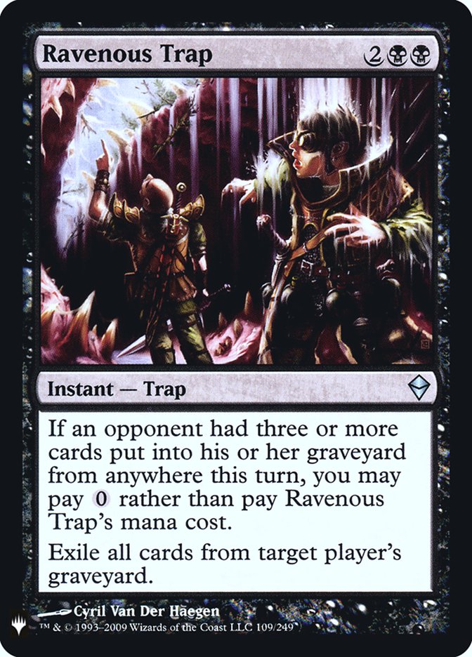 Ravenous Trap [Mystery Booster] Magic: The Gathering