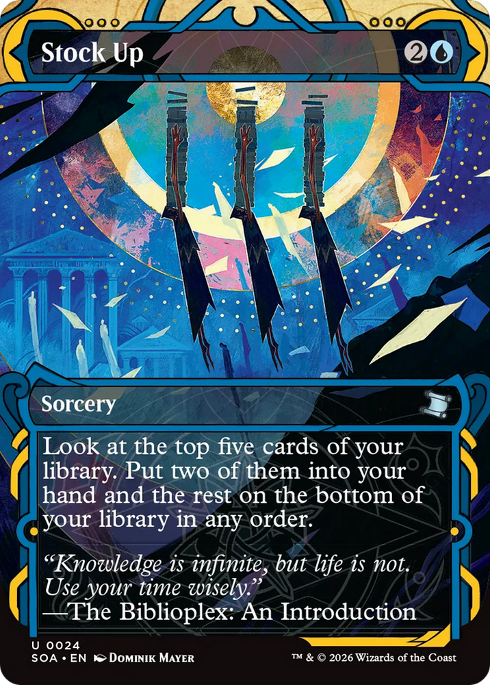 Stock Up [Secrets of Strixhaven: Mystical Archive] Magic: The Gathering