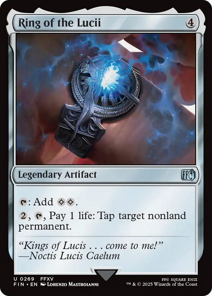 Ring of the Lucii [FINAL FANTASY] Magic: The Gathering