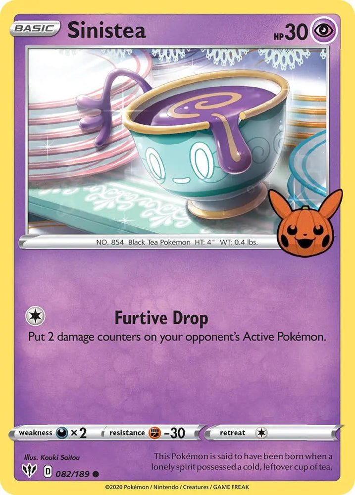 Sinistea (082/189) [Trick or Trade] Pokémon