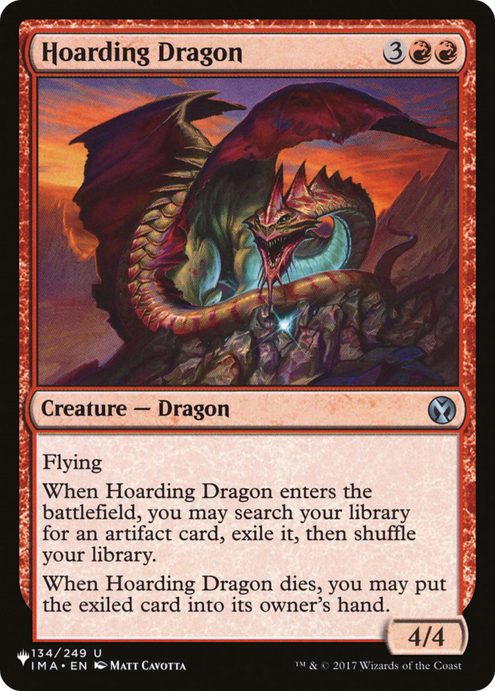 Hoarding Dragon [The List] Magic: The Gathering
