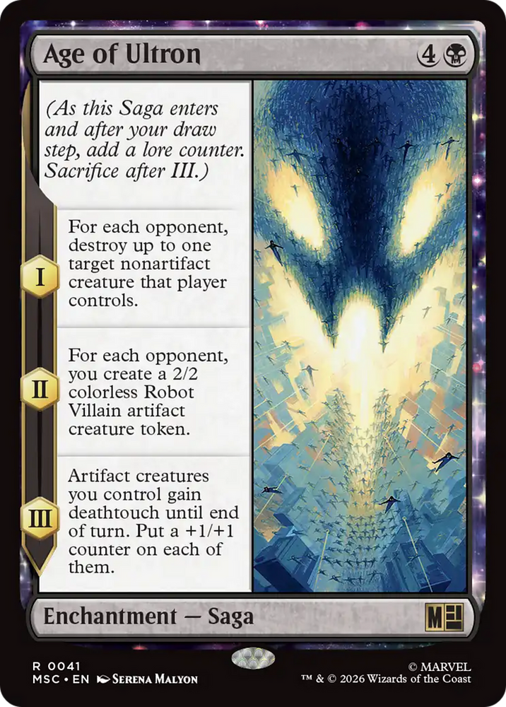 Age of Ultron (Surge Foil) [Marvel Super Heroes Commander] Magic: The Gathering