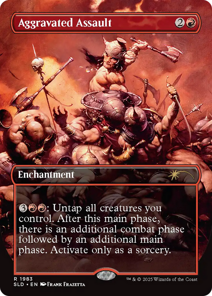 Aggravated Assault (1983) [Secret Lair Drop Series] Magic: The Gathering