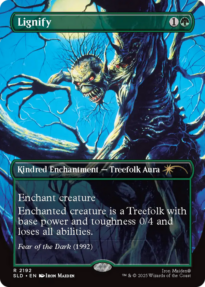Lignify (2192) [Secret Lair Drop Series] Magic: The Gathering