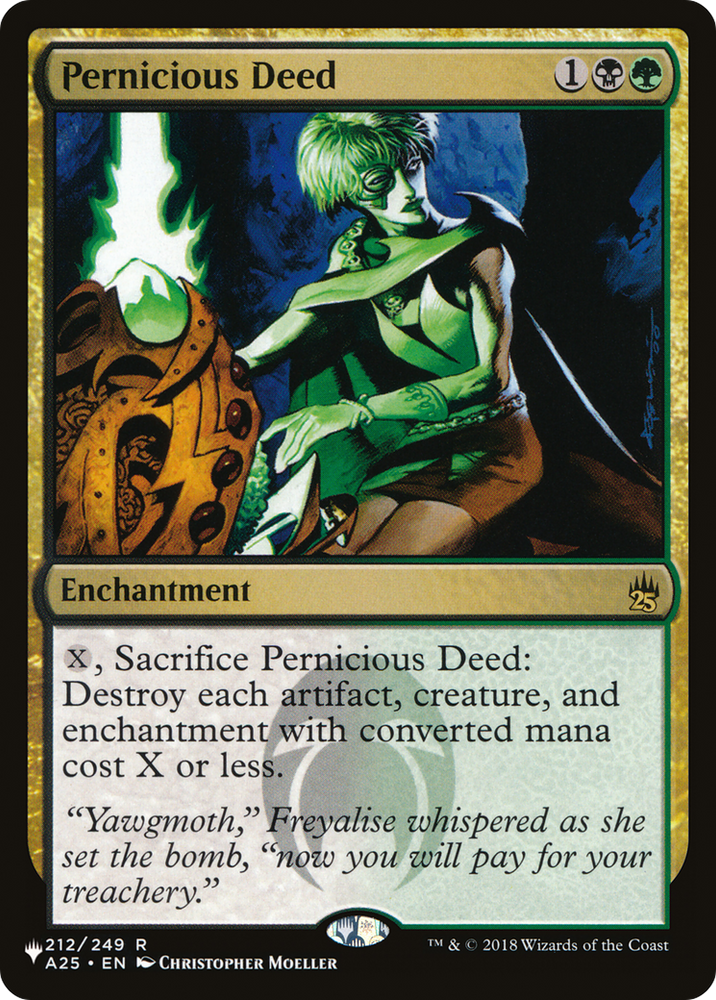 Pernicious Deed [The List] Magic: The Gathering