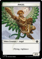 Map // Angel Double-Sided Token [The Lost Caverns of Ixalan Tokens] Magic: The Gathering