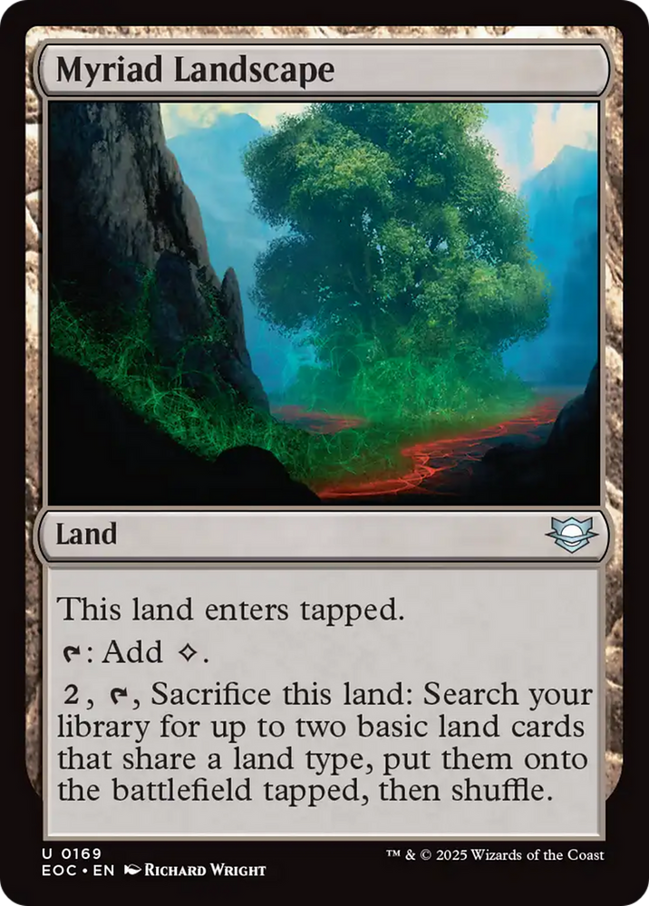 Myriad Landscape [Edge of Eternities Commander] Magic: The Gathering