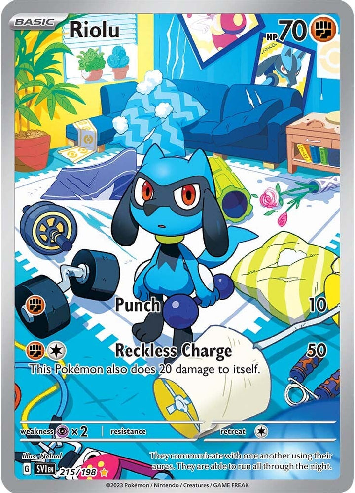 Riolu (215/198) [Scarlet & Violet: Base Set] Pokémon