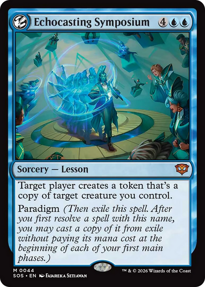Echocasting Symposium [Secrets of Strixhaven] Magic: The Gathering