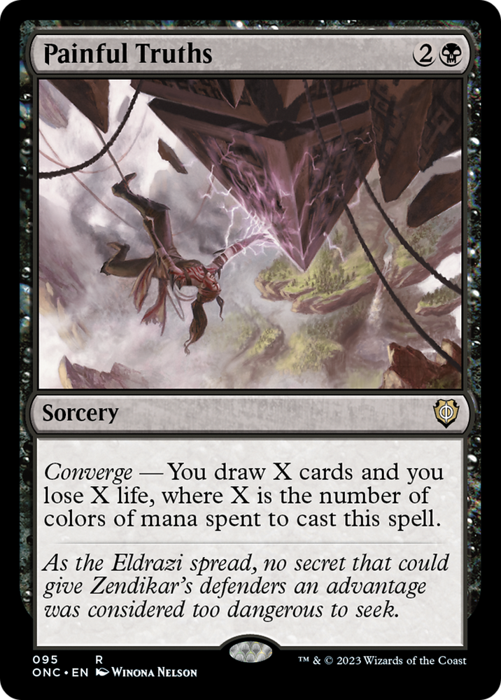 Painful Truths [Phyrexia: All Will Be One Commander] Magic: The Gathering