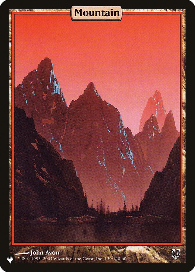 Mountain (453) [The List] Magic: The Gathering