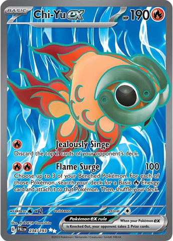 Chi-Yu ex (234/193) [Scarlet & Violet: Paldea Evolved] Pokémon