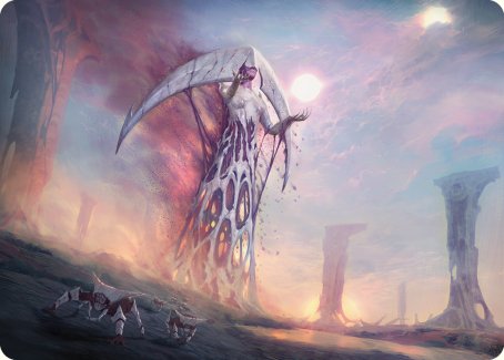 White Sun's Twilight Art Card [Phyrexia: All Will Be One Art Series] Magic: The Gathering