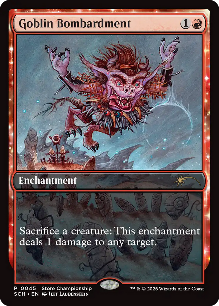 Goblin Bombardment [Store Championships 2026] Magic: The Gathering
