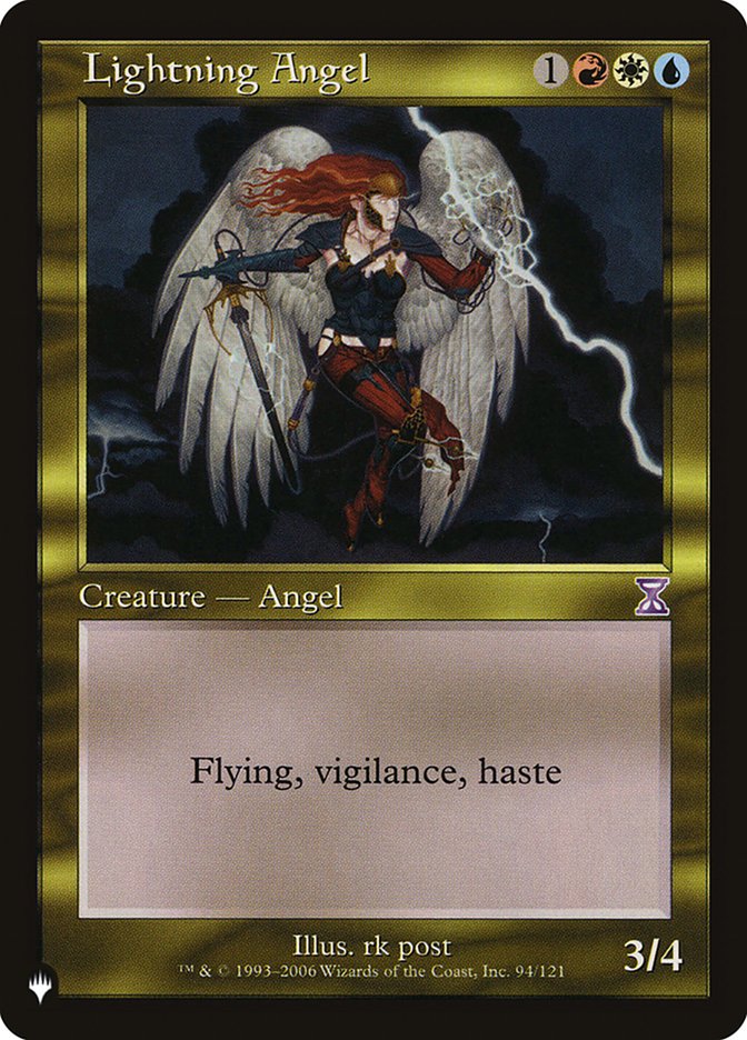 Lightning Angel [The List] Magic: The Gathering