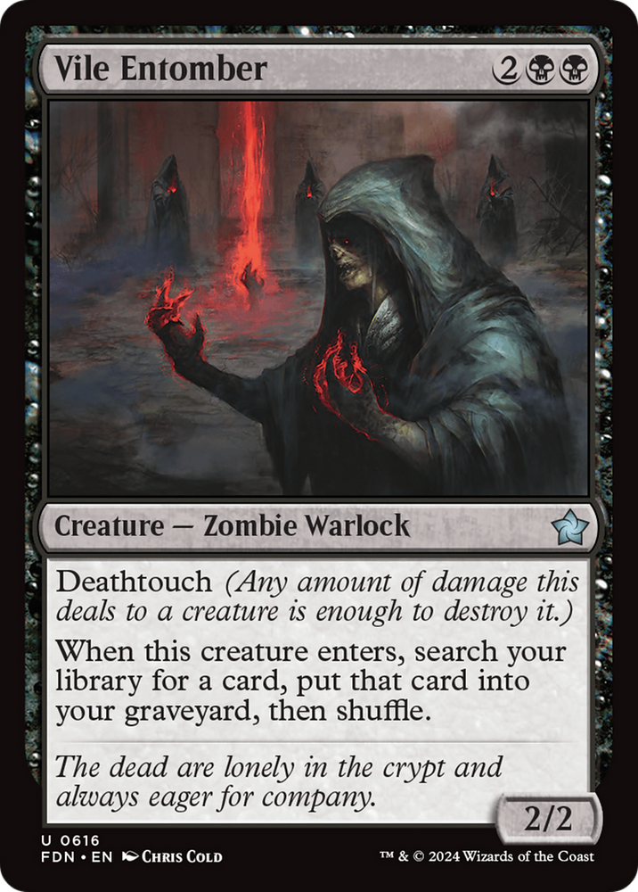 Vile Entomber [Foundations] Magic: The Gathering
