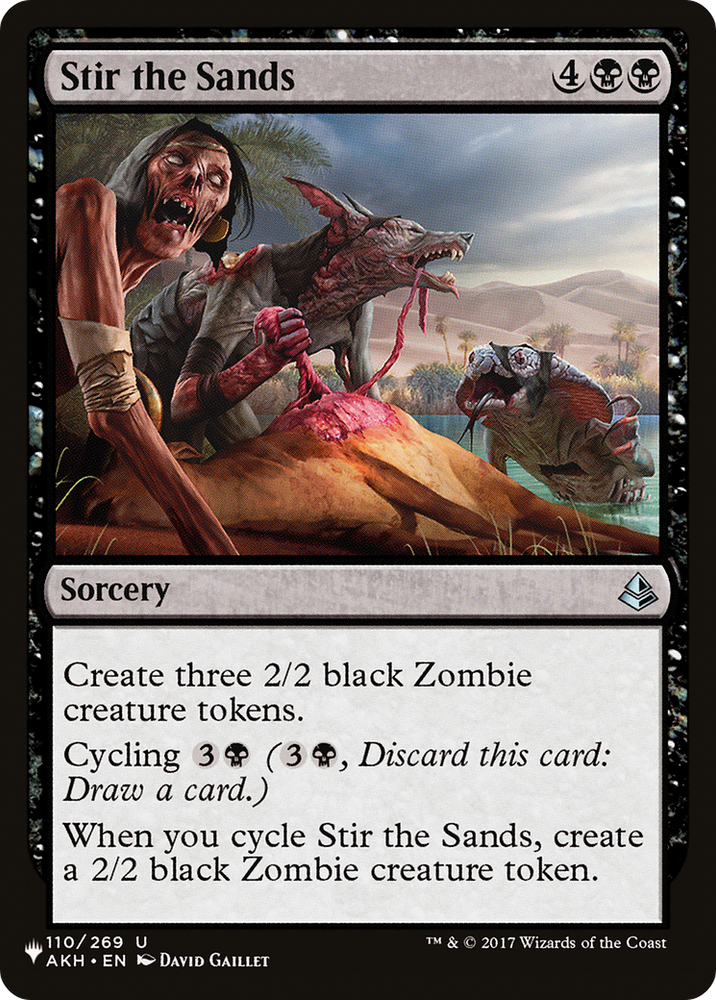 Stir the Sands [The List] Magic: The Gathering