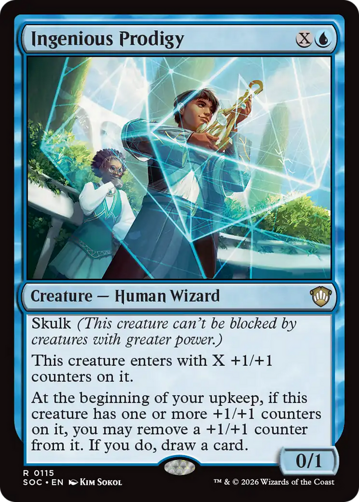 Ingenious Prodigy [Secrets of Strixhaven Commander] Magic: The Gathering