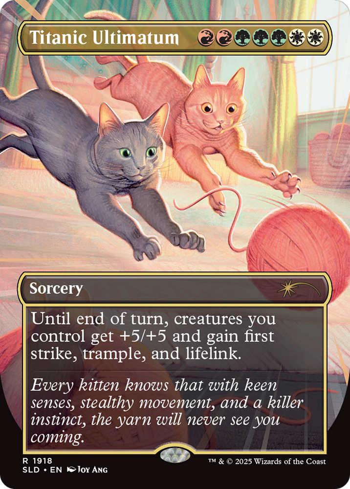 Titanic Ultimatum (1918) [Secret Lair Drop Series] Magic: The Gathering