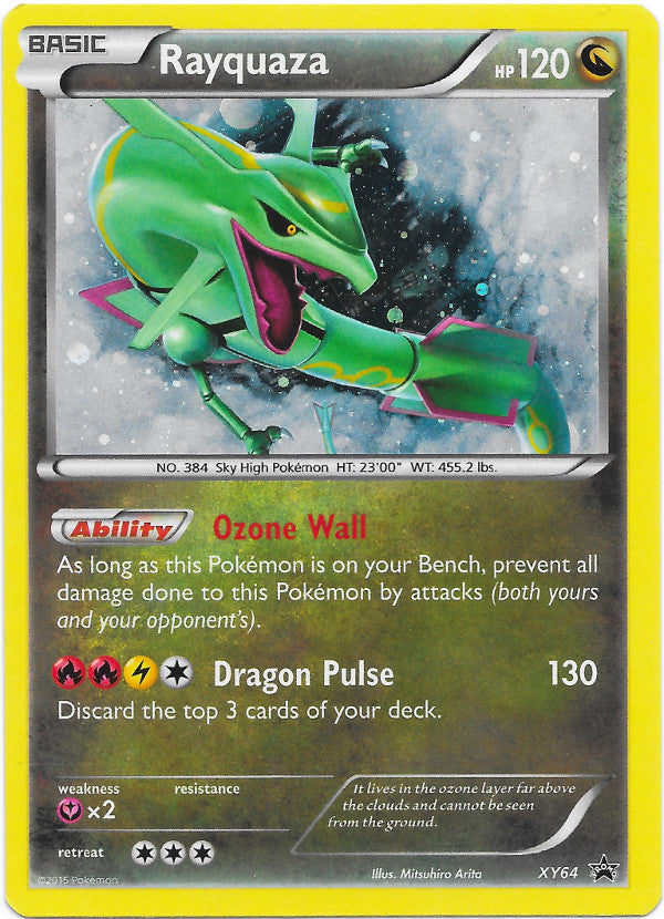 Rayquaza (XY64) (Jumbo Card) [XY: Black Star Promos] Pokémon