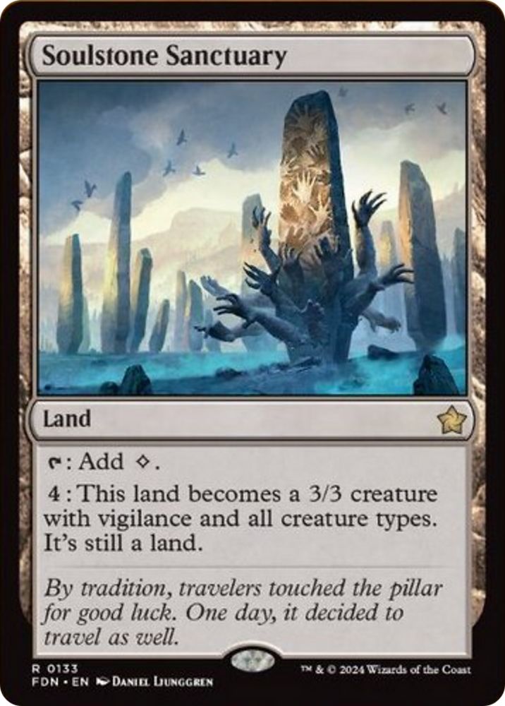 Soulstone Sanctuary [Foundations] Magic: The Gathering