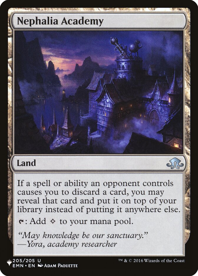 Nephalia Academy [The List] Magic: The Gathering