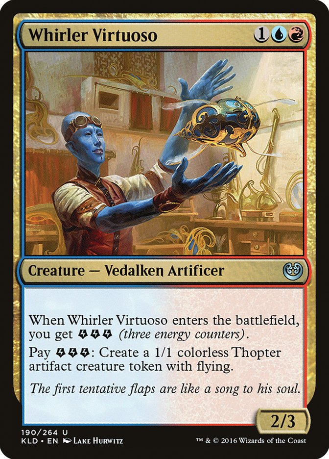 Whirler Virtuoso [Kaladesh] Magic: The Gathering