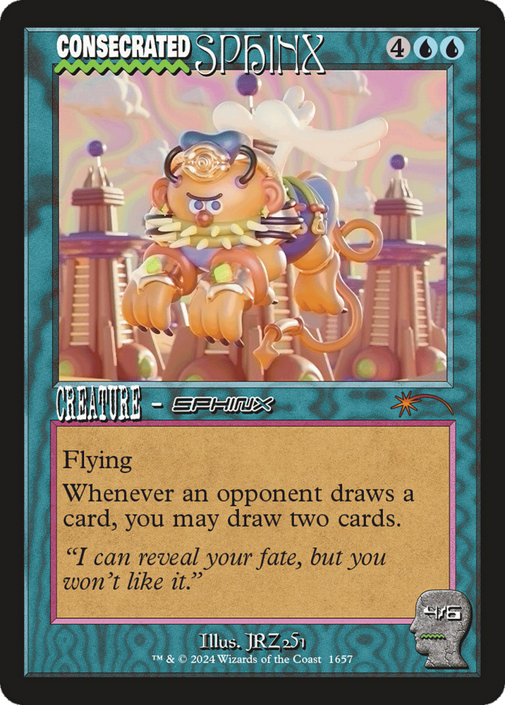 Consecrated Sphinx (1657) [Secret Lair Drop Series] Magic: The Gathering