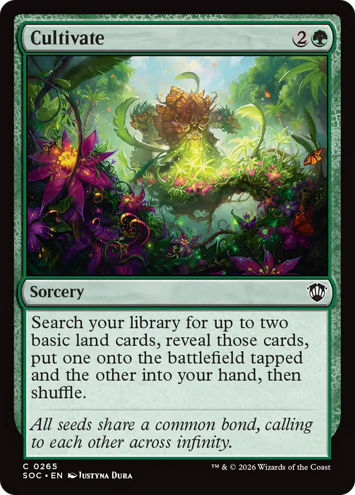 Cultivate [Secrets of Strixhaven Commander] Magic: The Gathering