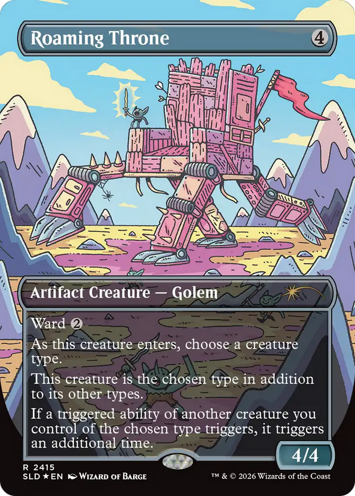 Roaming Throne [Secret Lair Drop Series] Magic: The Gathering