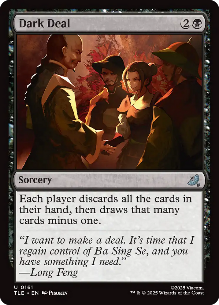 Dark Deal [Avatar: The Last Airbender: Eternal-Legal] Magic: The Gathering