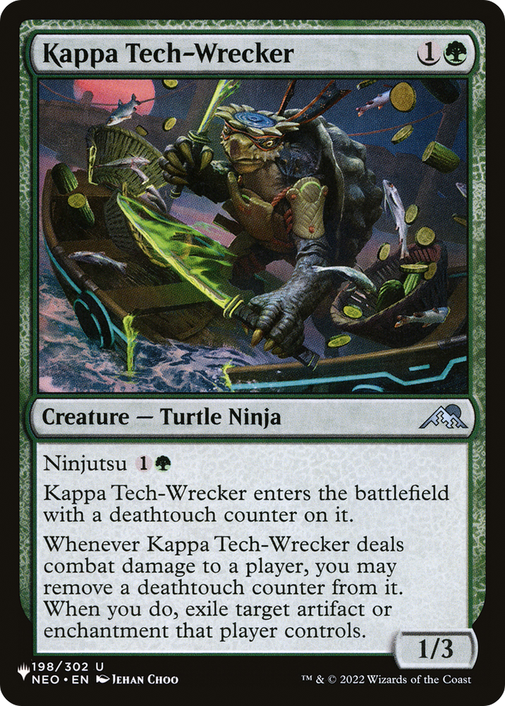 Kappa Tech-Wrecker [The List] Magic: The Gathering