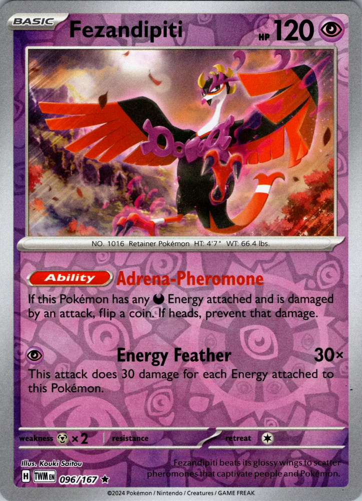 Fezandipiti (096/167) [Scarlet & Violet: Twilight Masquerade] Pokémon
