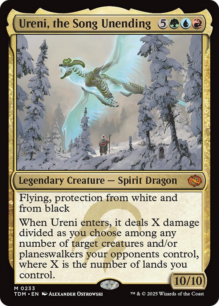 Ureni, the Song Unending [Tarkir: Dragonstorm] Magic: The Gathering