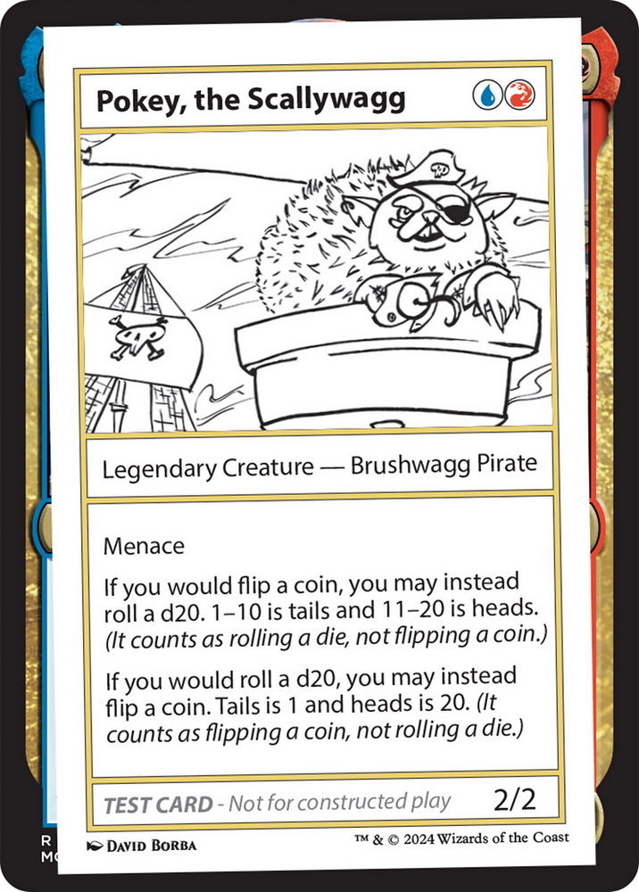 Pokey, the Scallywagg [Mystery Booster 2 Playtest Cards] Magic: The Gathering