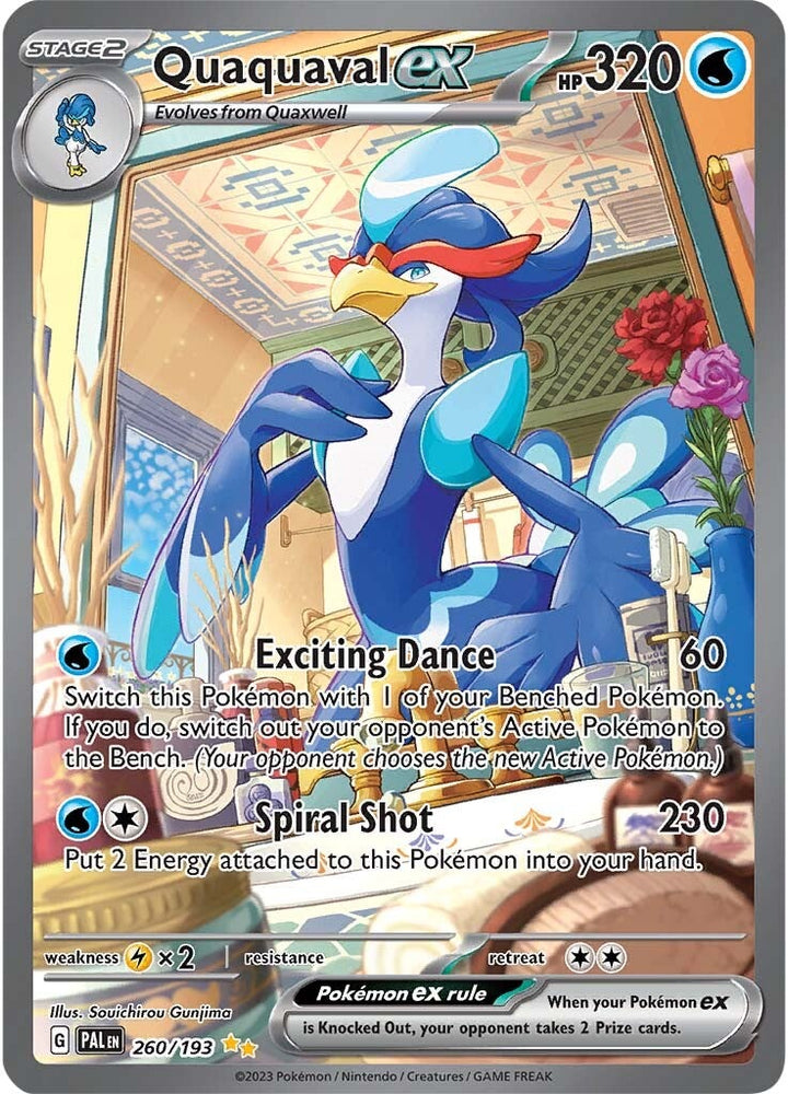 Quaquaval ex (260/193) [Scarlet & Violet: Paldea Evolved] Pokémon