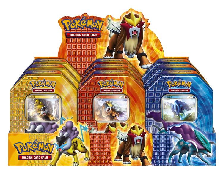 HeartGold & Soulsilver - Collector's Tin Display Pokémon