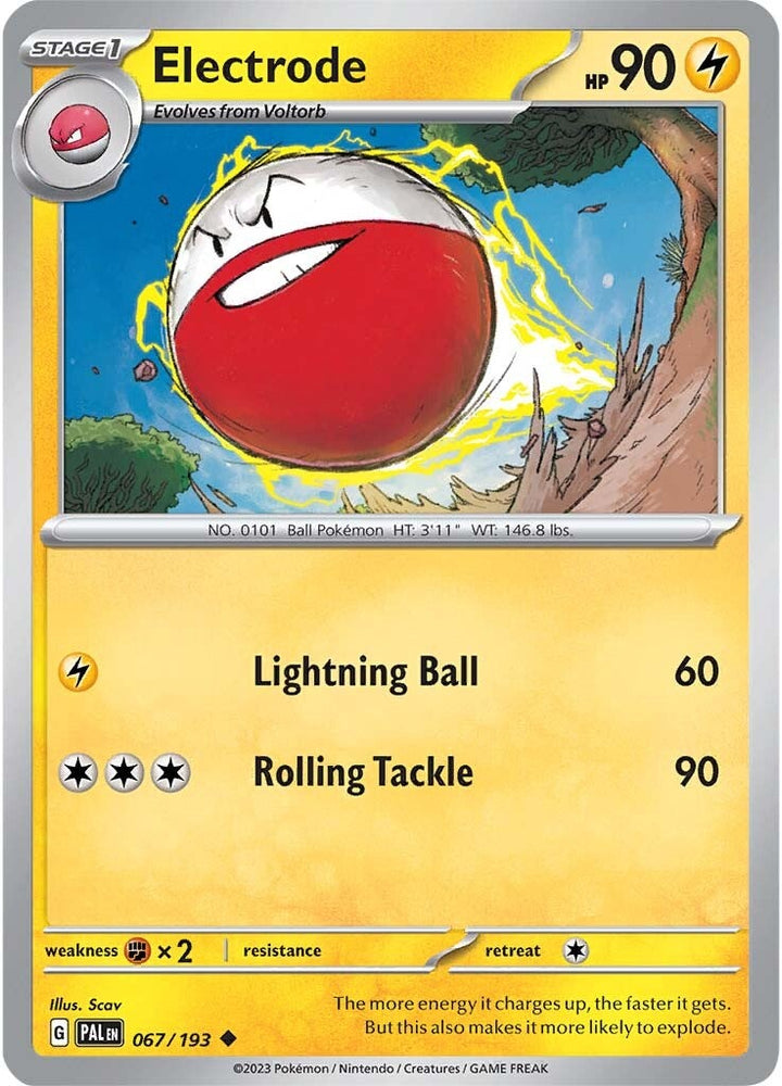 Electrode (067/193) [Scarlet & Violet: Paldea Evolved] Pokémon