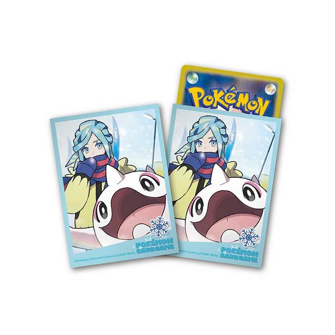 Card Sleeves - Pokemon Trainers Arusha & Cetoddle (64-Pack) (Pokemon Center Japan Exclusive) Pokémon