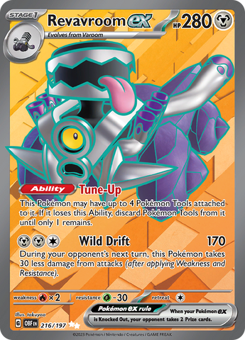 Revavroom ex (216/197) [Scarlet & Violet: Obsidian Flames] Pokémon